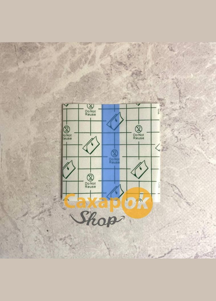 Тейп для сенсоров водонепроницаемый 8*8 см (аналог Тегадерма) No Brand (326843350)