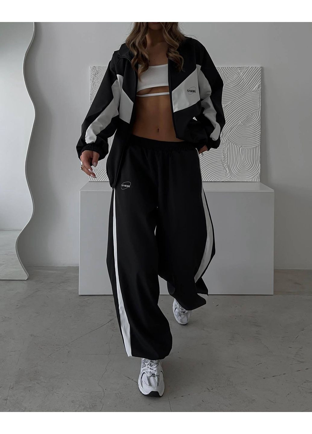 Стильный женский костюм из плащевки Эмми — замеры в описании. DK/DL Мода без кордонів (365449642)