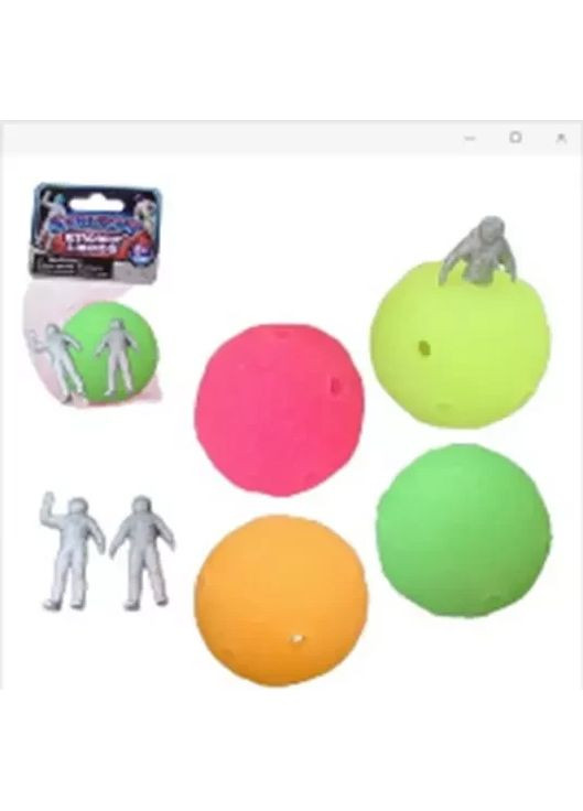 Игрушка антистресс стретч космонавты на планете 80-9363G в ассортименте No Brand (362431425)