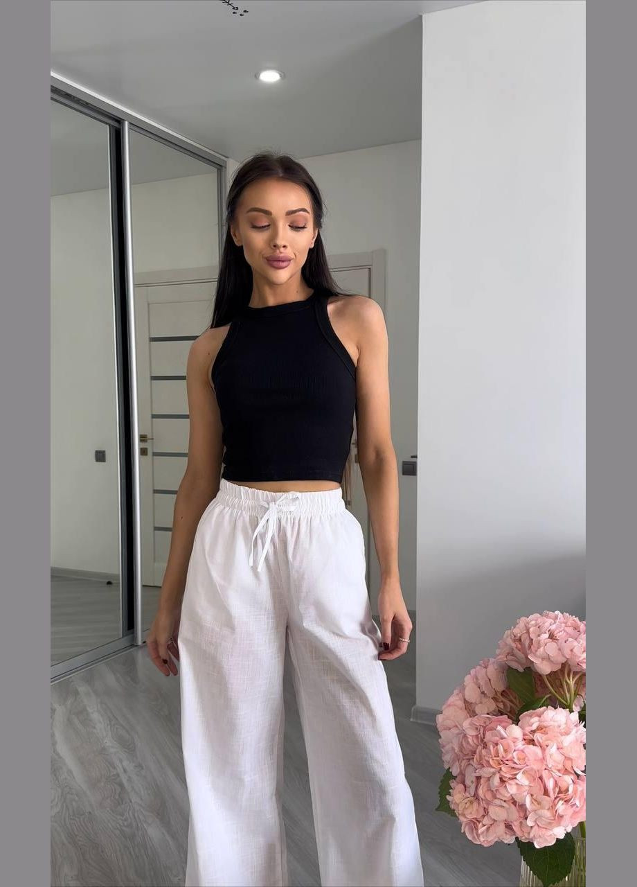 Штани жіночі палаццо льняні JUGO Atelier №042 (298294989)