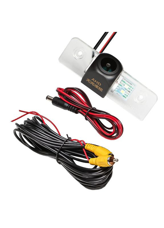 Автомобільна камера заднього огляду Lesko Skoda Octavia 2004-2012 (4061) штатна 3 шт. Feeldo (352013003)