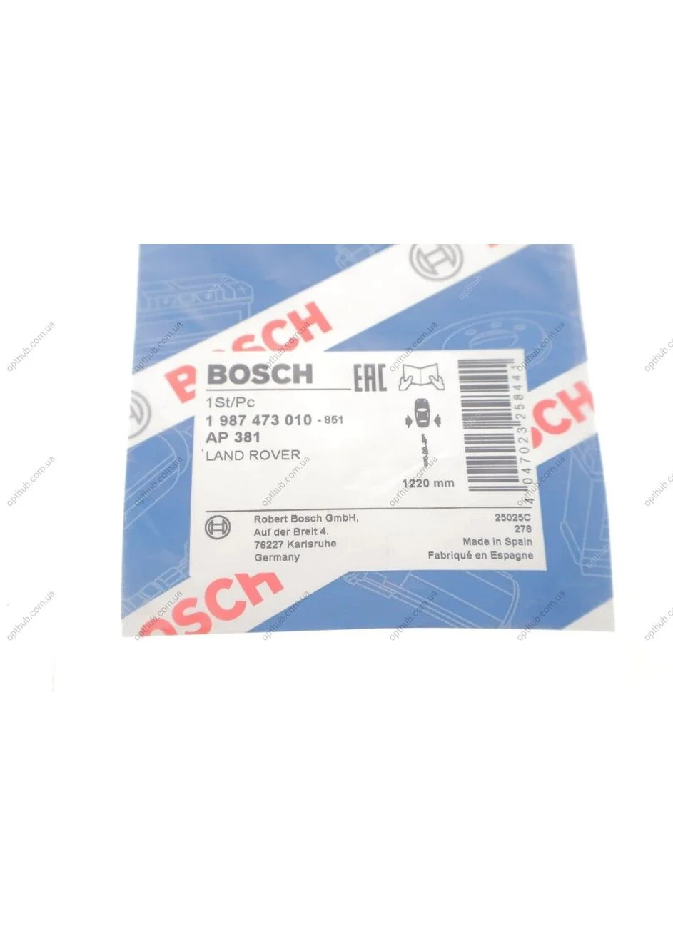 Датчик износа тормозных колодок LANDROVER RANGE ROVER (2002-2012) 1 987 473 010 Bosch (366176699)