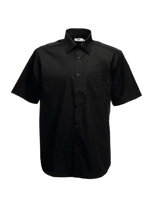 Сорочка чоловіча Poplin shirt short sleeve (065116040M) Fruit of the Loom (311608028)