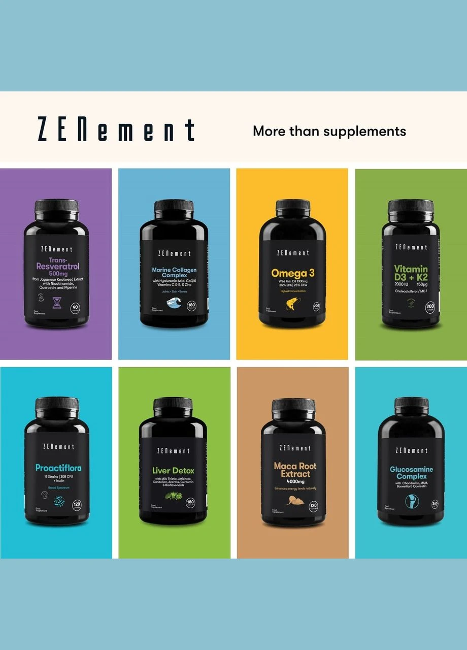 Кверцетин (Quercetin) 500 мг 180 капсул Zenement (299717593)