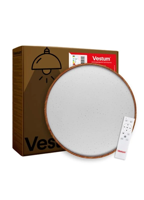 Світильник FOREST зоряне небо 80W 480*65мм 3000К-6500К з ДК тік (VS-91064) Vestum (396930819)