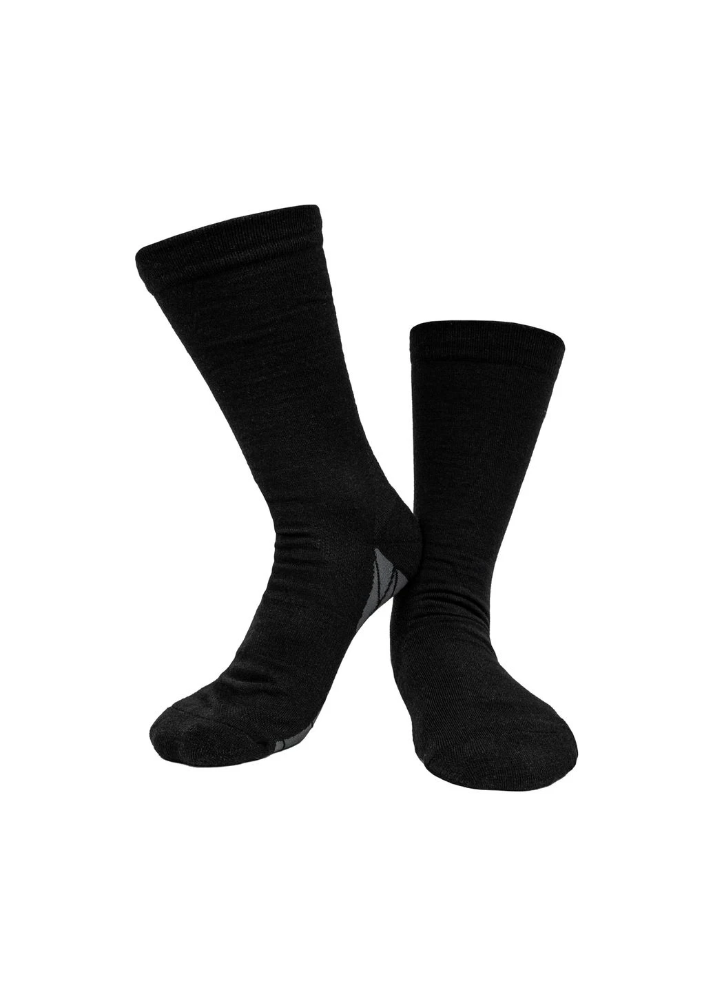 Чорні шкарпетки короткі tribe merino light чорні 41х43 80% меріносової вовни (401270058)