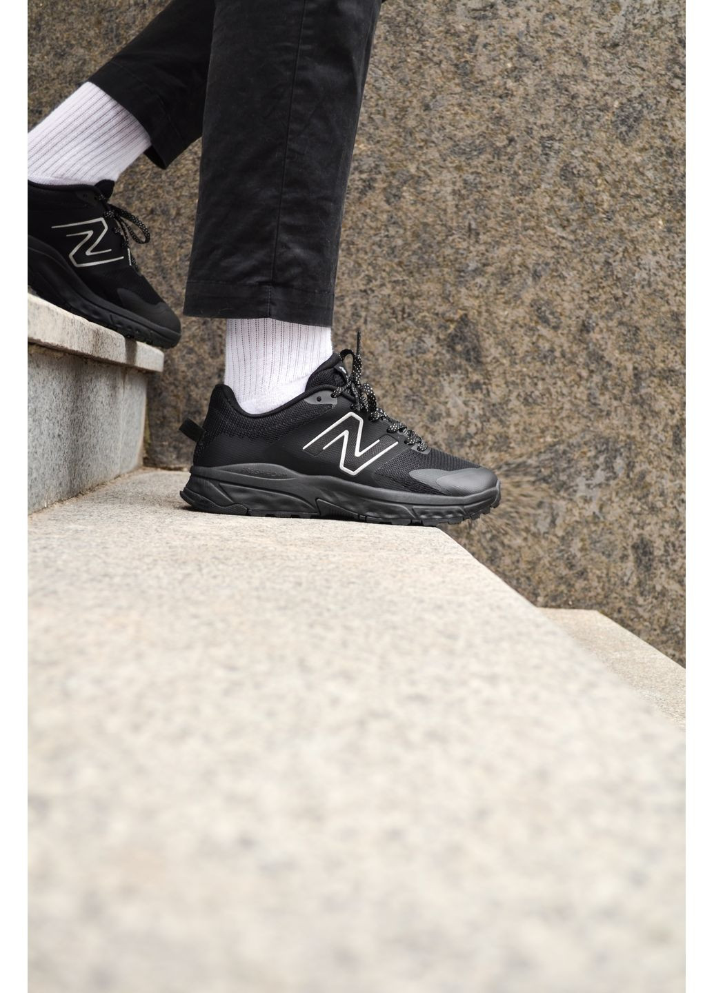 КРОСІВКИ ЖІНОЧІ NEW BALANCE 510 BLACK НЬЮ БЕЛАНС 510 No Brand чорні демісезони (368870445)