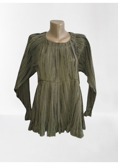 Сіро-зелена блузка Rabens Saloner