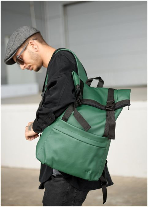 Рюкзак роллтоп унісекс RollTop LSH зелений (R-24211007m-VS) Sambag (302450243)