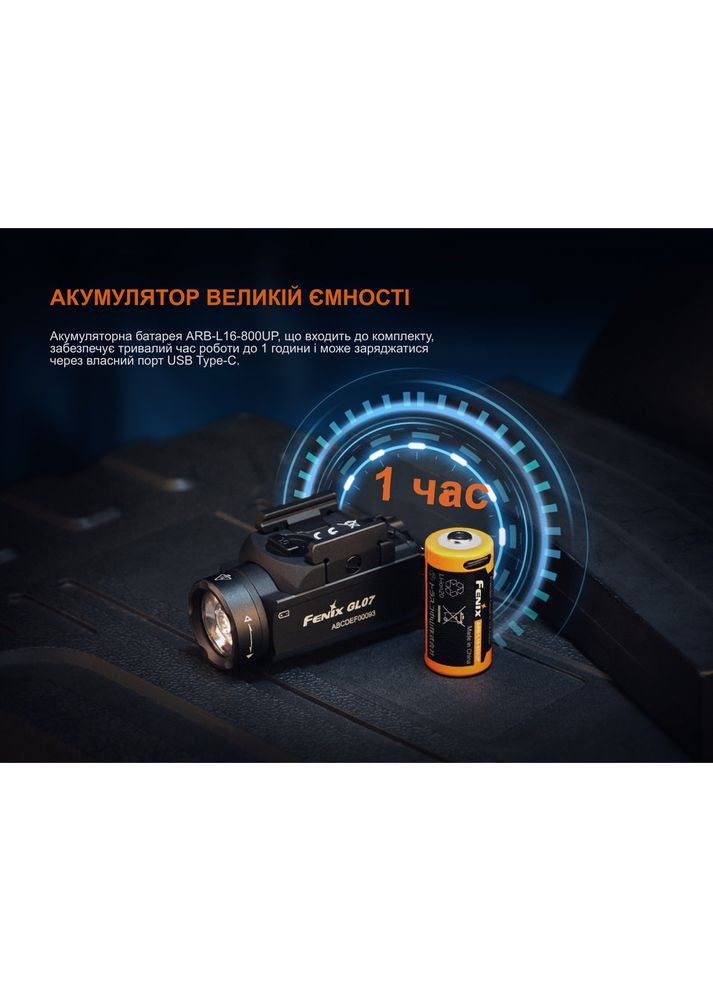 Ліхтар до пістолета GL07 Fenix (368669662)