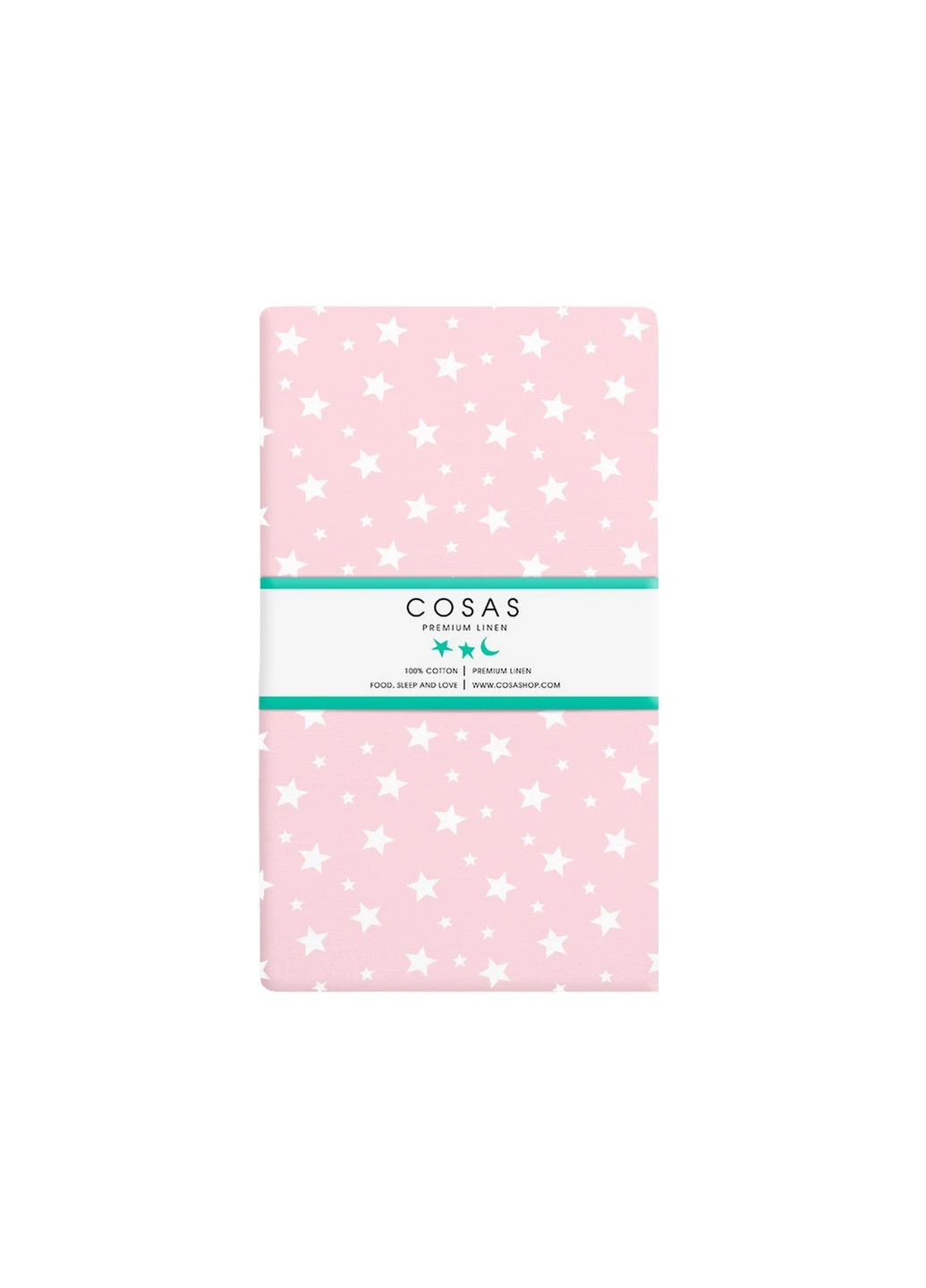 Простыня на резинке в детскую кроватку 60х120 ROSE STARFALL (4822052056028) Cosas (391258292)