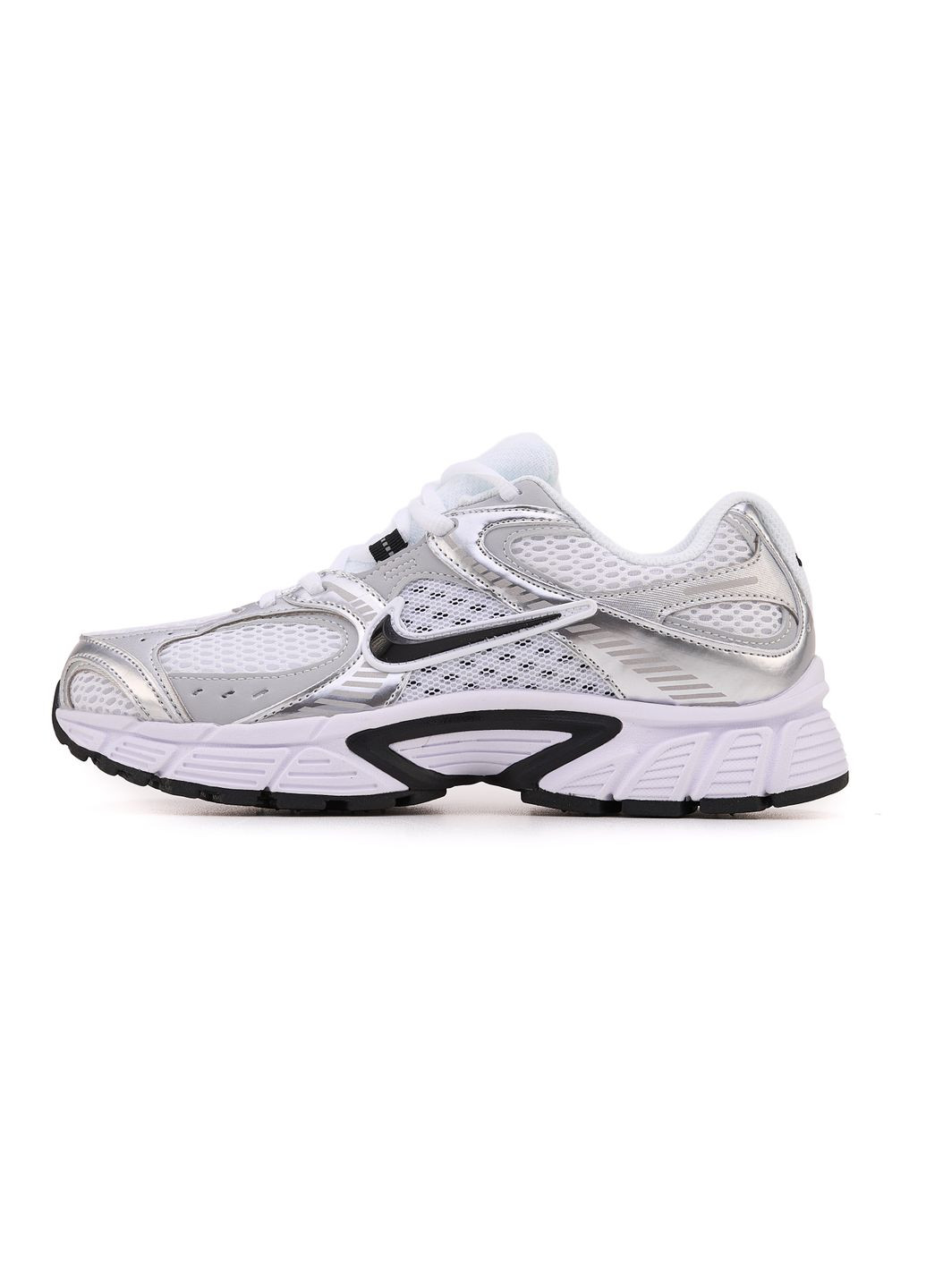 КРОССОВКИ ЖЕНСКИЕ NIKE V5 RNR WHITE SILVER BLACK НАЙК В5 БЕЛЫЕ No Brand белые демисезоны (391066480)