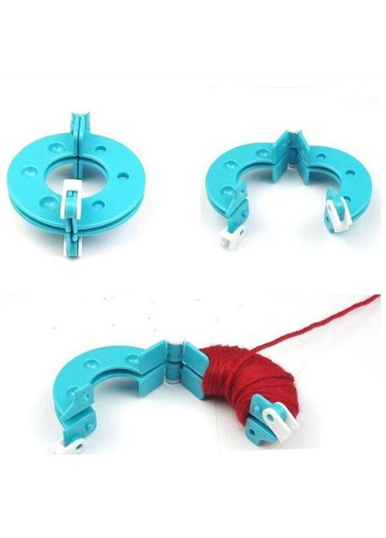 Набір для виготовлення помпонів, пластик, 4 розміри No Brand (345734262)