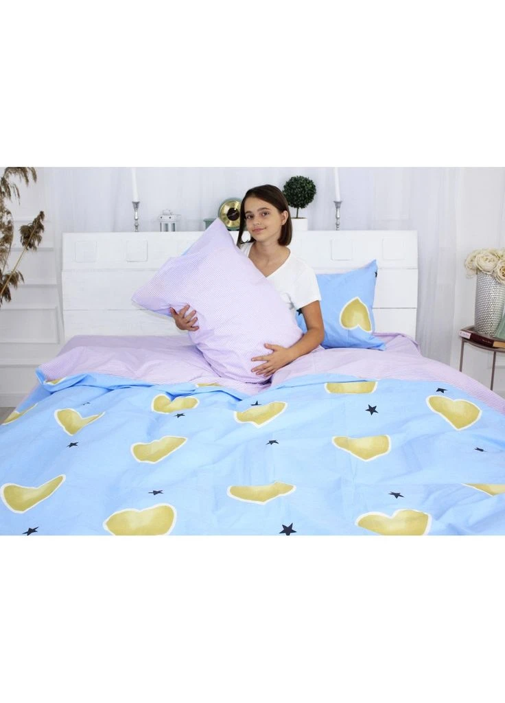 Постельное белье Бязь Premium 17-0463 Love stories (ek38469) Mirson Бязь Premium 17-0463 Love stories Дитячий (392384888)