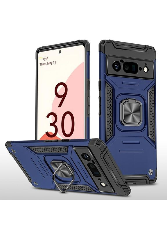 Противоударный чехол для Google Pixel 6 Pro магнит кольцо Viseaon (322212054)