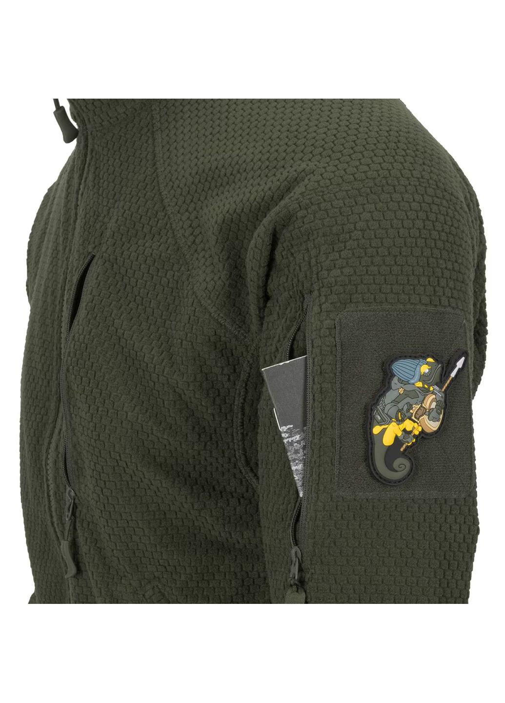 Флісова кофта Helikon Alpha Tactical, Olive Green, S Helikon-Tex (369488388)