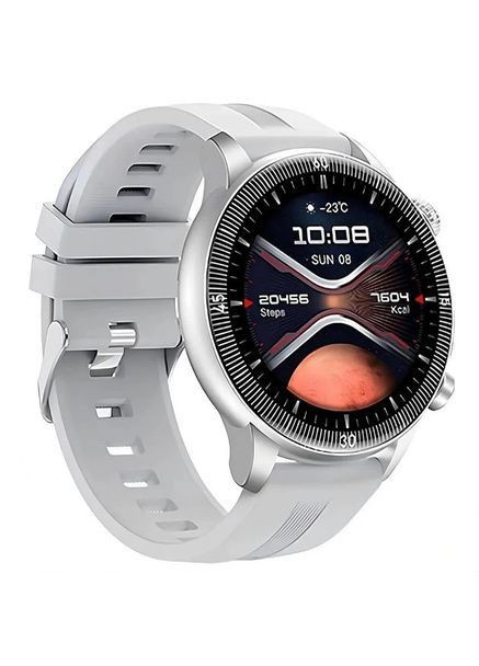 Смарт-годинник Smart watch підтримка дзвінків, IOS, Android розумний годинник вологозахист IP67 silver Hoco Y31 (370143768)