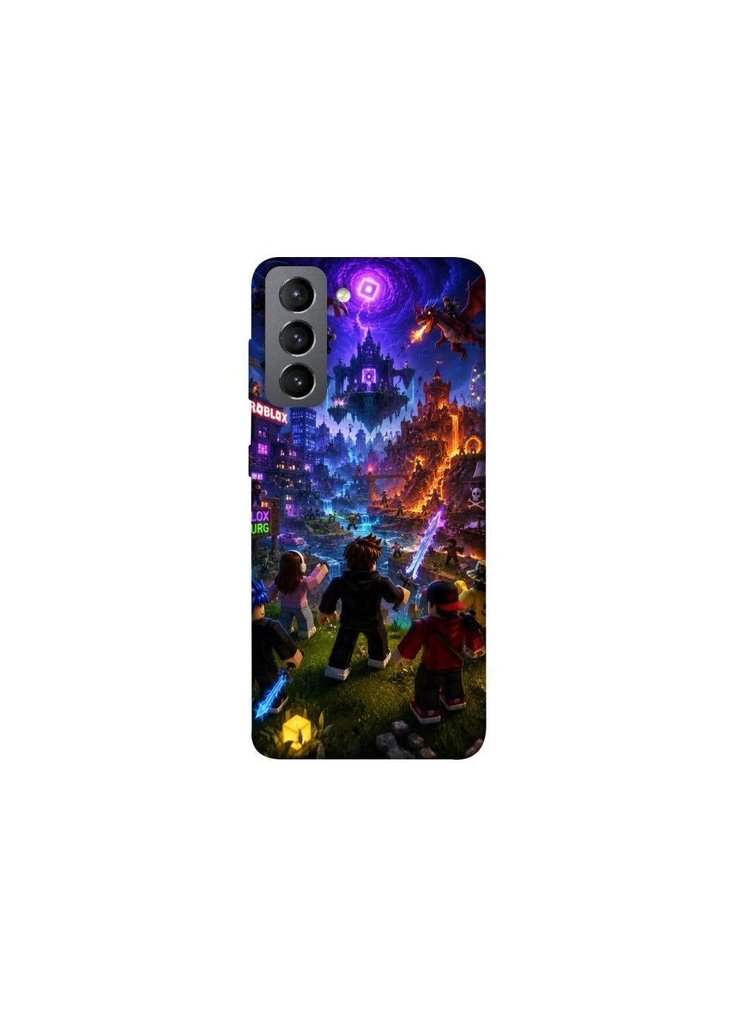 Чехол на Samsung Galaxy S21 FE Roblox aesthetics ver.12 Frontalka (396366711)