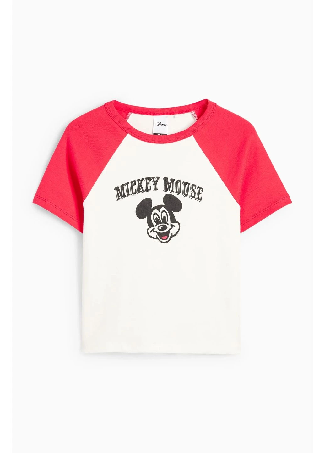 Комбінована літня футболка з бавовни mickey mouse C&A