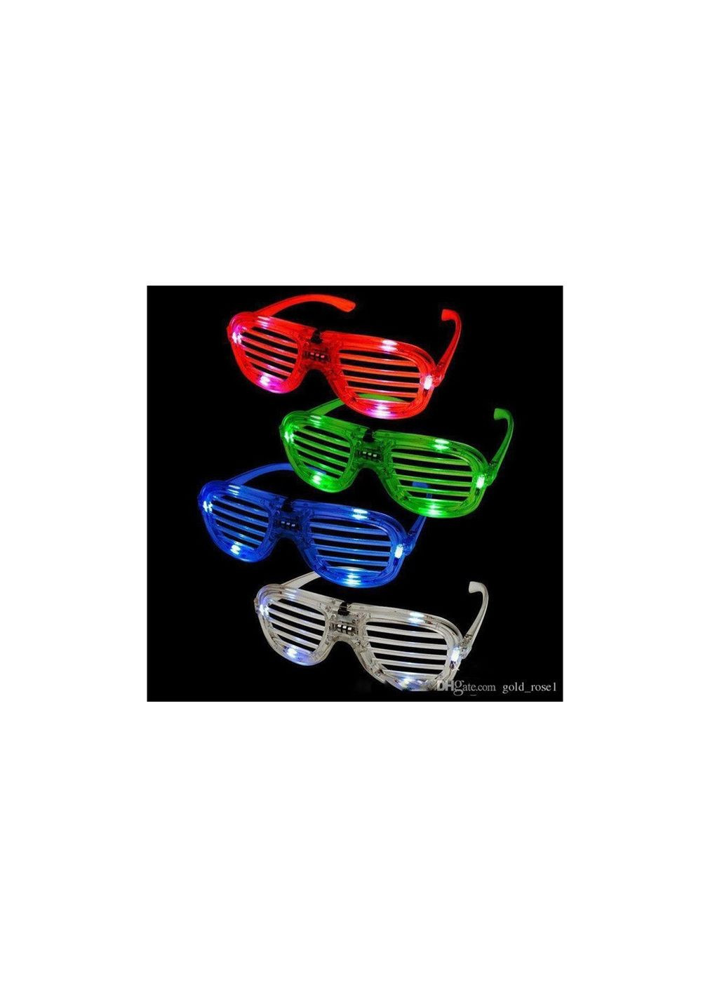 Очки с подсветкой в полоску No Brand (302313753)