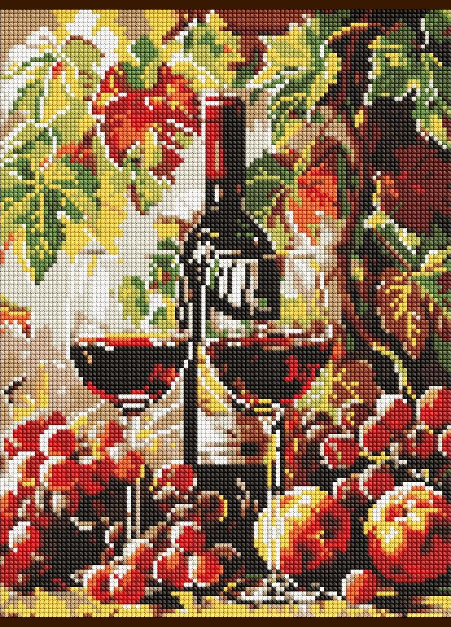 Алмазная мозаика Осеннее вино Идейка 30 х 40 AMO8114 IDEYKA (354828127)