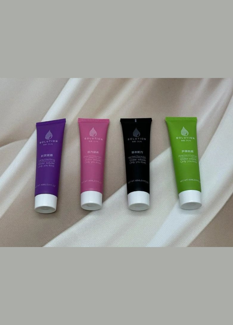 Набір вібратор силіконовий вагінальний Вакуумний стимулятор клітора і сосків Лубриканти Duai 60 мл 4 штуки No Brand (331345538)