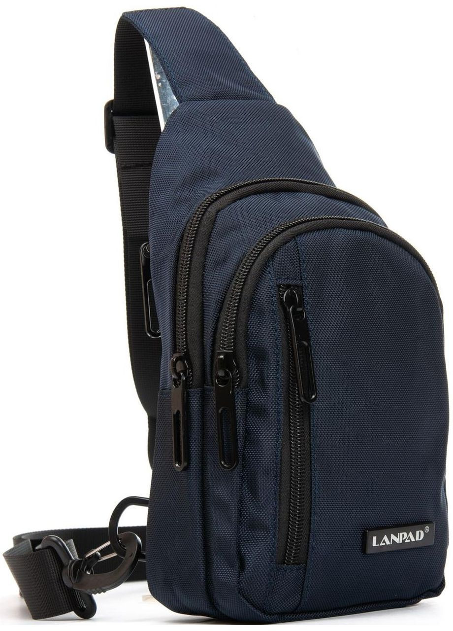 Чоловіча сумка через плече Синя Lanpad (363263568)