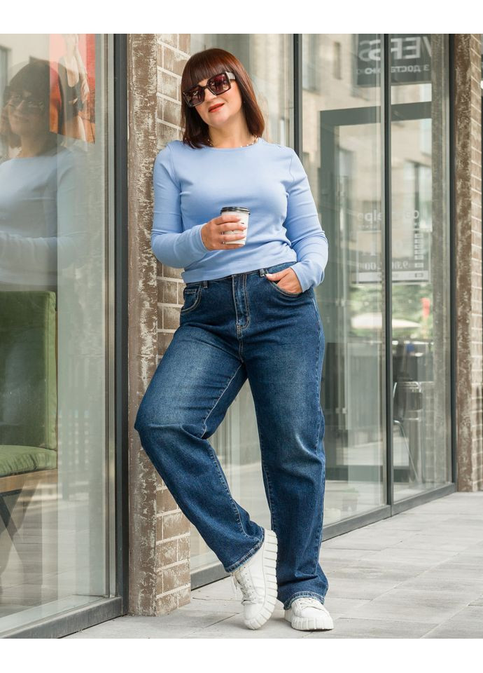 Джинсы LJ W845 Alenka Plus - (364672562)