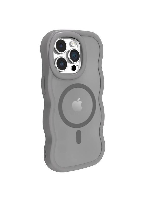 Чехол на iPhone 15 Pro/ для айфона 15 о с функцией магсейф MagSafe фигурный Black Epik (360628683)