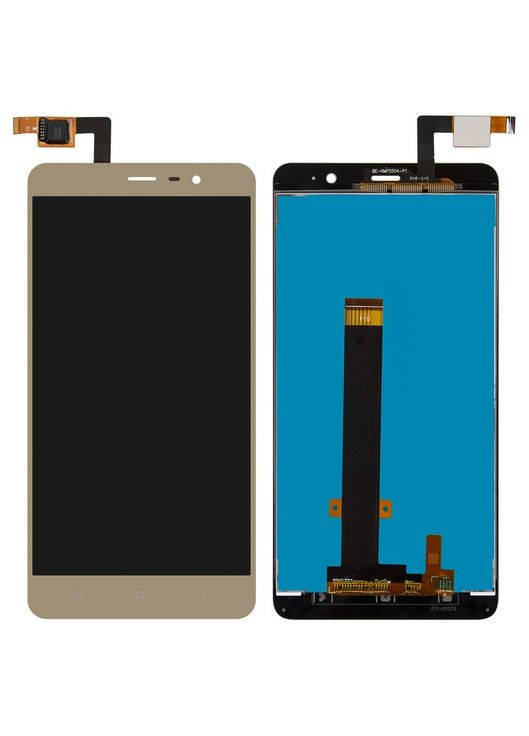 Дисплей для Redmi Note 3, 147*73 mm, з сенсорним склом, золотистий, original ref Xiaomi (316509217)