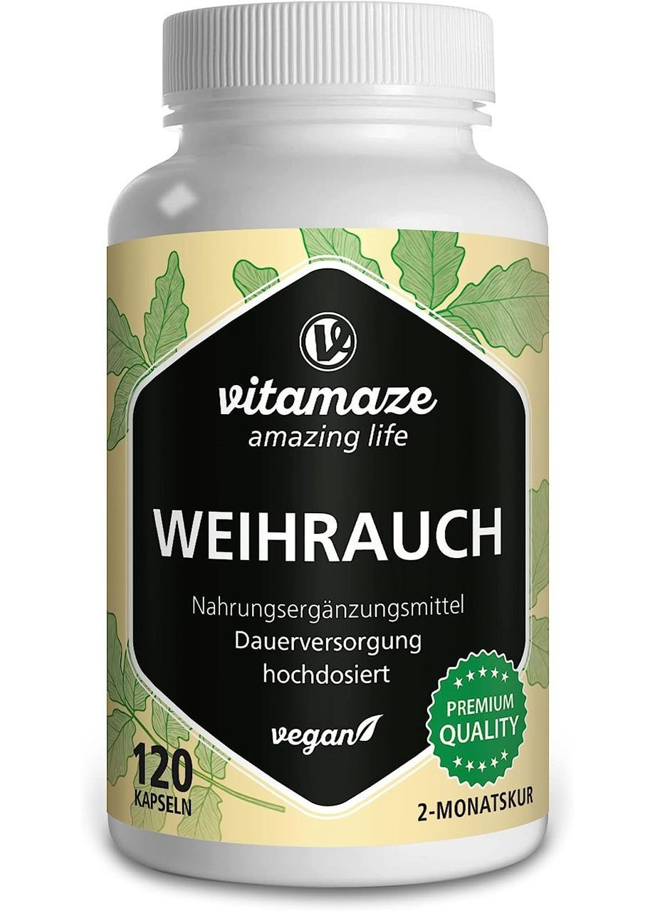 Ладан 900 мг 120 капсул Vitamaze (299717647)