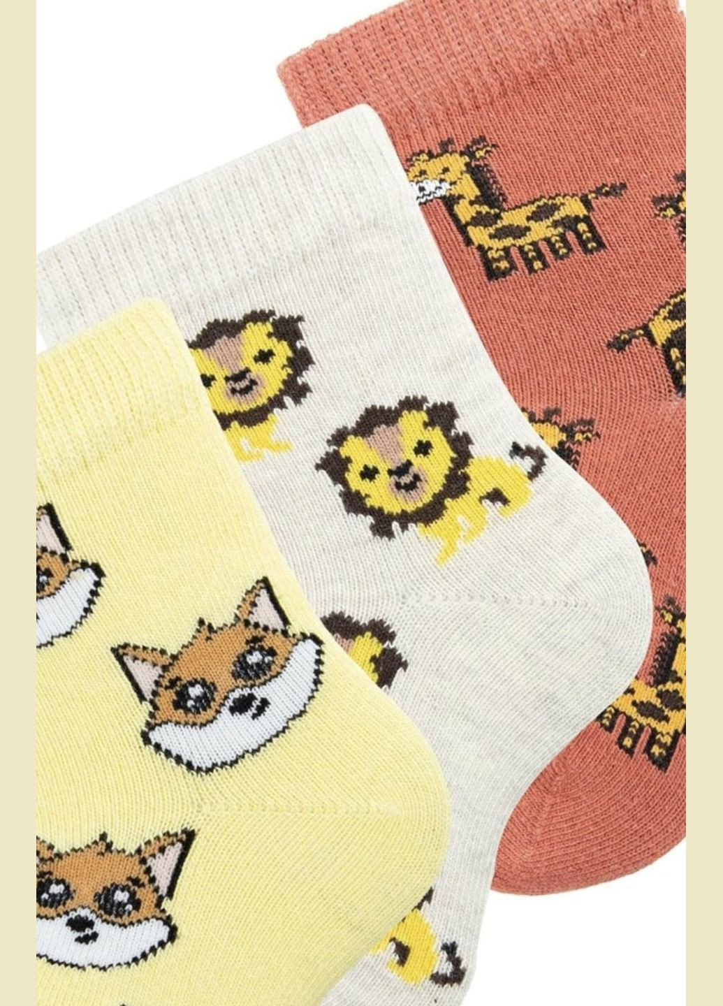 Носки 3 Пары 8631@1 Mix Bross (322561162)