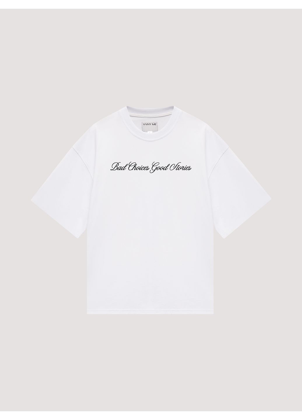 Біла футболка VVHY ME