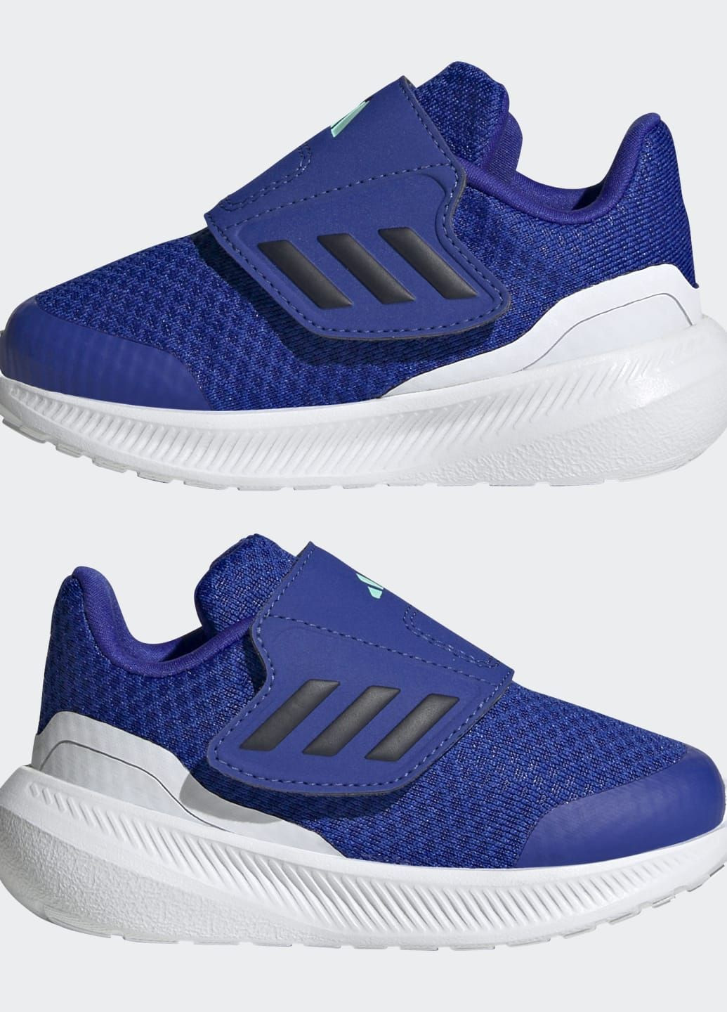 Синие всесезонные кроссовки runfalcon 3.0 adidas