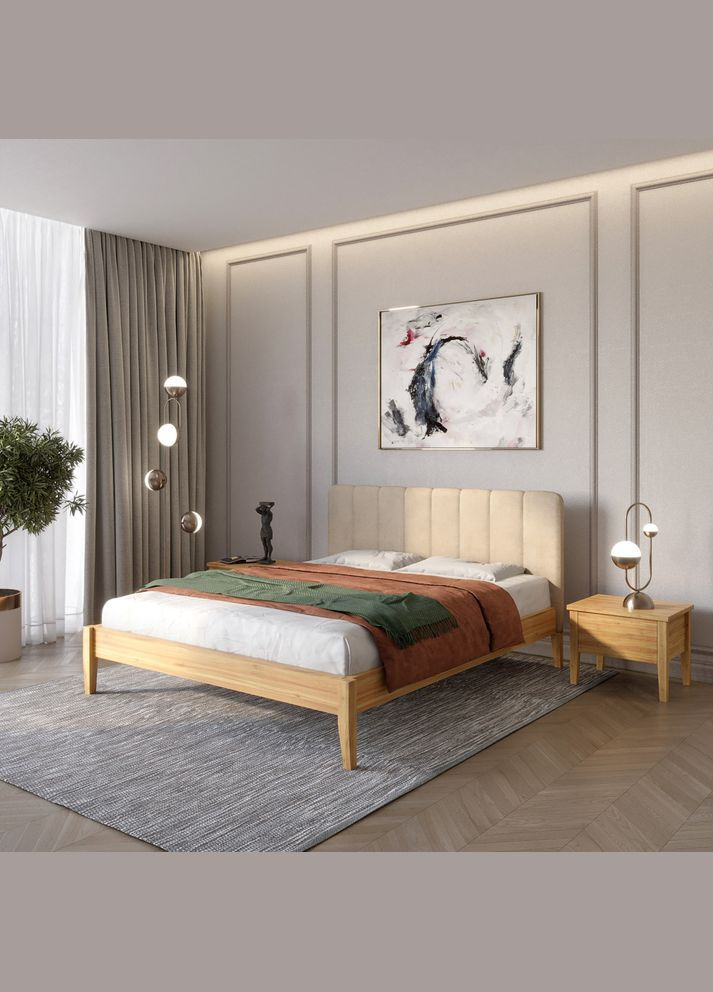 Двоспальне ліжко Лондон ДК /Аляска 23 180х200 см (MBG-1463) Mebigrand (368279143)