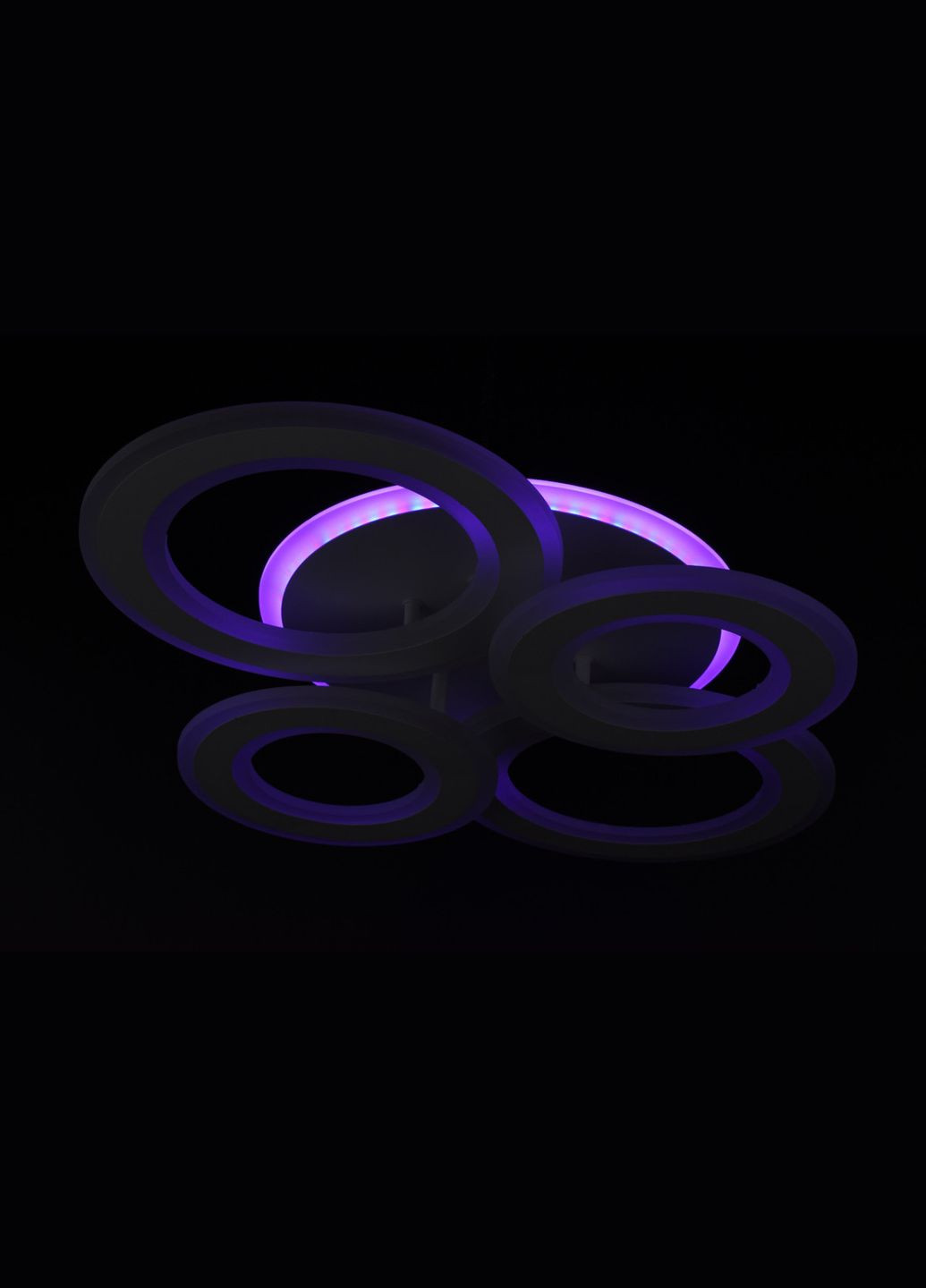 Люстра светодиодная потолочная LED светильник для квартиры на потолок лэд 26332 Белый 11х45х58 см. Sunnysky (364760010)