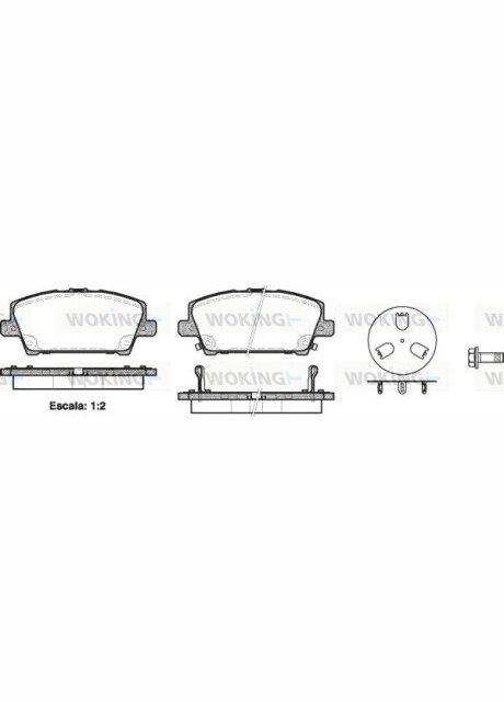 Колодка Woking (364977271)