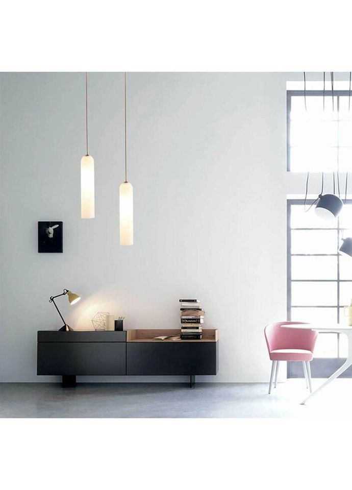 Люстра підвісна на 1 лампочку 27112 Латунь 45-200х10х10 см. Sunnysky (335975223)