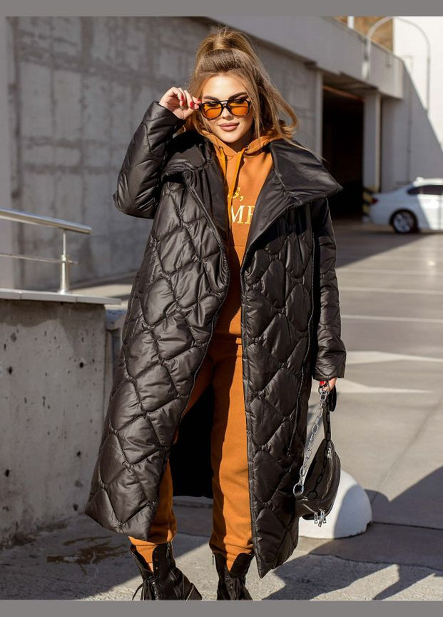 Чорна демісезонна куртка Liton