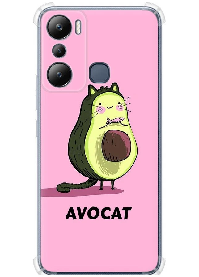 Силикон с усиленными углами чехол 'Avocat' для Endorphone Infinix Hot 20i (317848994)