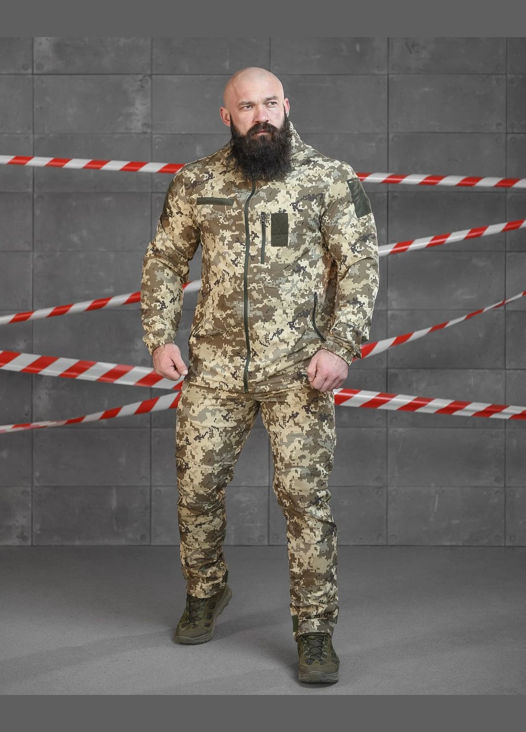 Тактический летний эластичный костюм пиксель No Brand