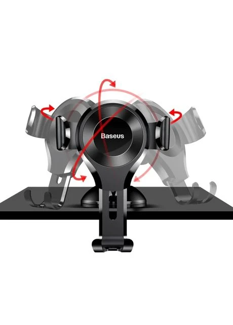 Автотримач для телефона Osculum Type Gravity Car Mount Black Baseus (389915750)