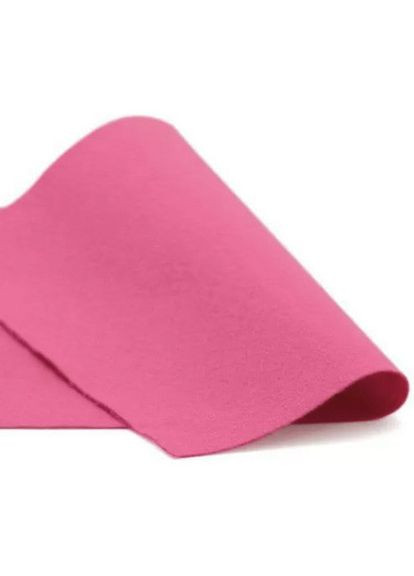 Фетр м'який 1,2 мм, 20х30 см, №38 середньо-рожевий, Корея No Brand (340486040)