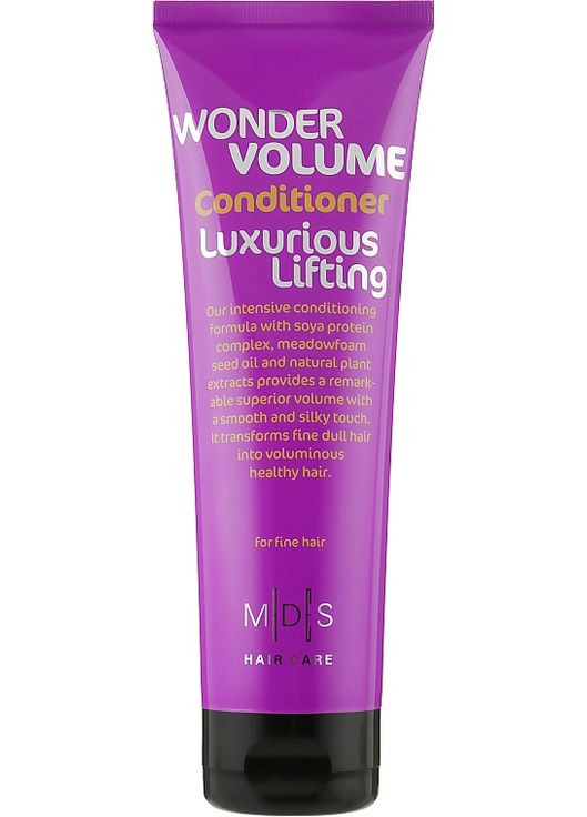 Кондиционер "Лифтинг волос. Чудо-объем" - MDS Hair Care Wonder Volume Luxurious Lifting Conditioner 75ml (245473-176544) Mades Cosmetics (368658092)