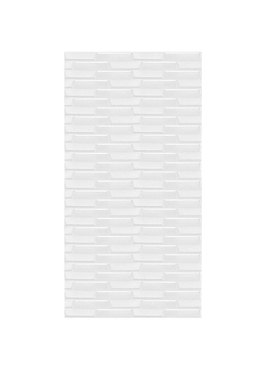 Самоклеющаяся 3D панель белая кладка 3080x700x5мм SW00001759 Sticker Wall (300241999)