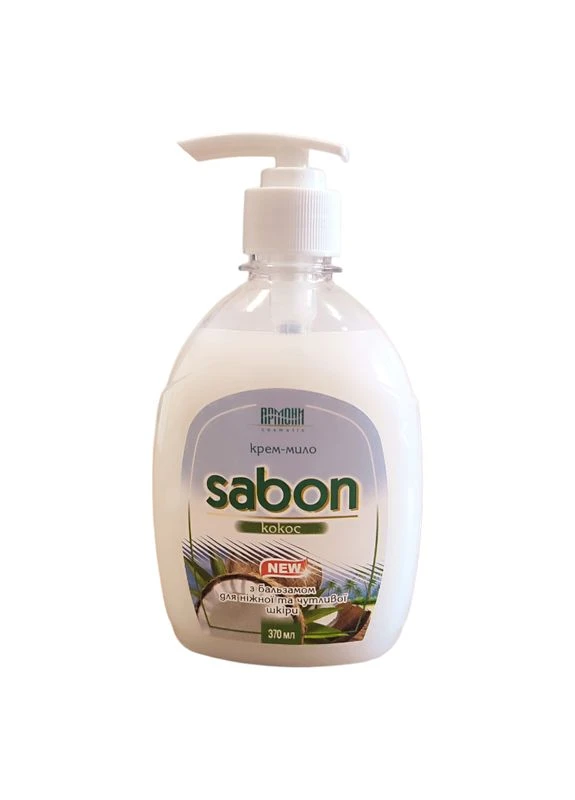 Крем-мыло Кокос Дозатор 370 мл. SABON (340109753)