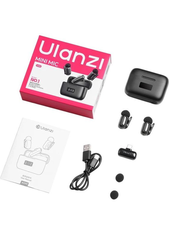 Мікрофон A200 Black (A046) Ulanzi (389737101)