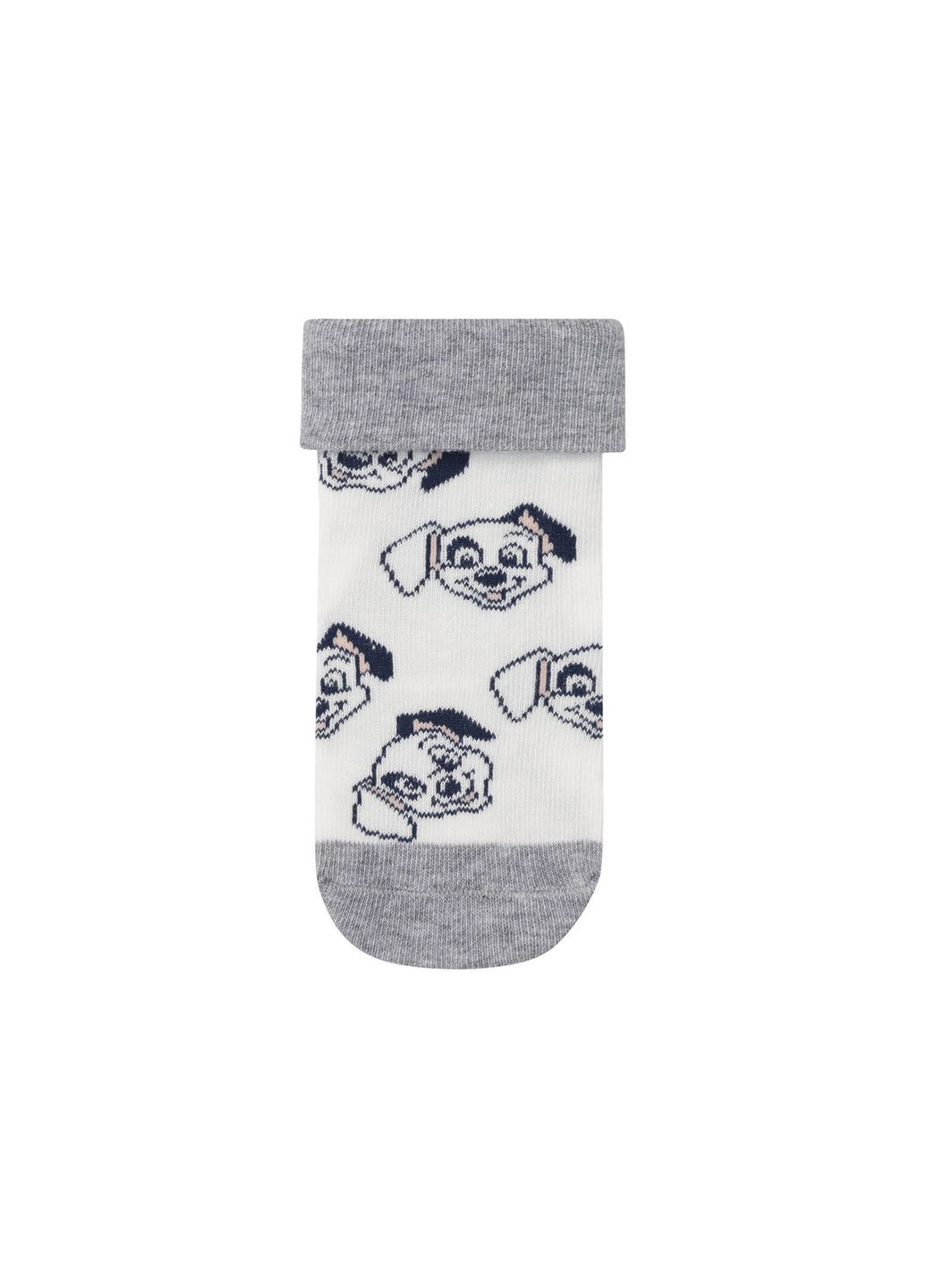 Шкарпетки бавовняні для хлопчика 412740 біло-сірий Disney (276838411)