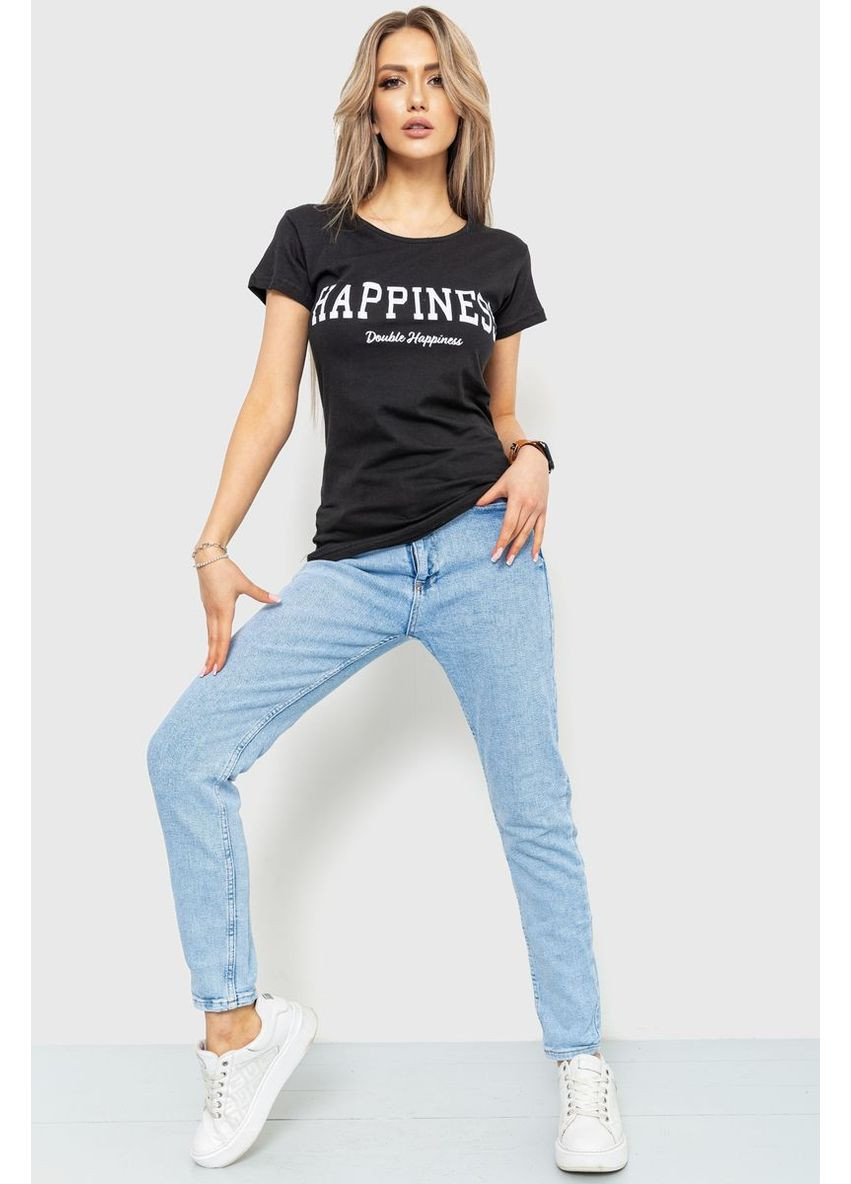 Женская футболка с принтом, 221R3063 Ager - (360861044)