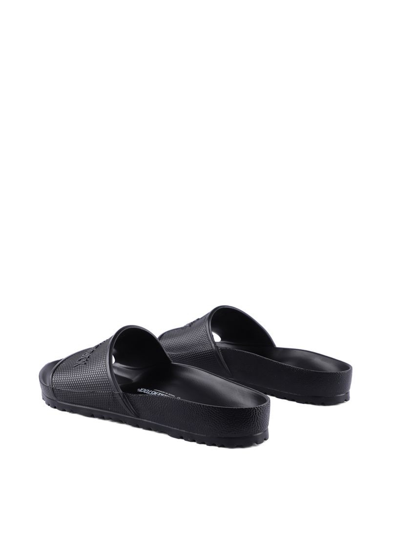 Жіночі Шльопанці 1015398 Чорний Гума Birkenstock (368527341)